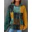 Plus Size - Women'S Plus Size Hoodie - Green, Yellow, Brown, Navy, Red, Orange, Pink, Purple, - Cozy Fall/Winter Pullover Sweatshirt with Front, Sweater Hoodie, Casual Wear, Colorful Print, Soft Fabric, Long Sleeve Top, Casual Wearers