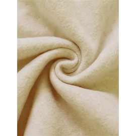 Los Angeles Letter Print Casual Hooded Sweatshirt - Long Sleeves Oversized Hooded Sweatshirt with Popular Extension