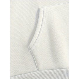 Plus Size - Women'S Plus Size Floral Print Hoodie - Soft, Comfortable Long Sleeve with Pockets, Casual Brown Pullover for All-Season Wear, Casual Wear Hoodie | Floral Print Hoodie | Soft Fabric Hoodie