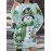 1pc Women'S Plus Size Christmas Snowman Print Sweatshirt Dress - Long Sleeve Crew Neck with Set-in Sleeves, All-Over Snowman & Holly Berry Print, Cozy Winter Fabric, Casual Holiday Party Outfit, Christmas Dress for Winter Celebrations & Casual Attir